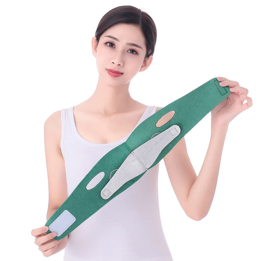 V-Shaped Face Lifting Strap - Double Chin Reducer & Jawline Slimming Mask