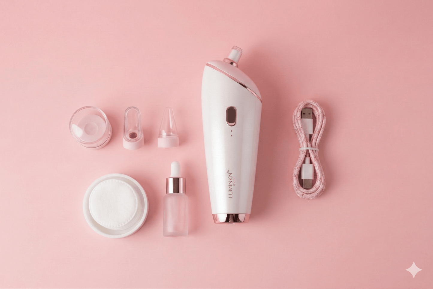 Electric Blackhead Remover Vacuum - USB Rechargeable Pore Cleaner