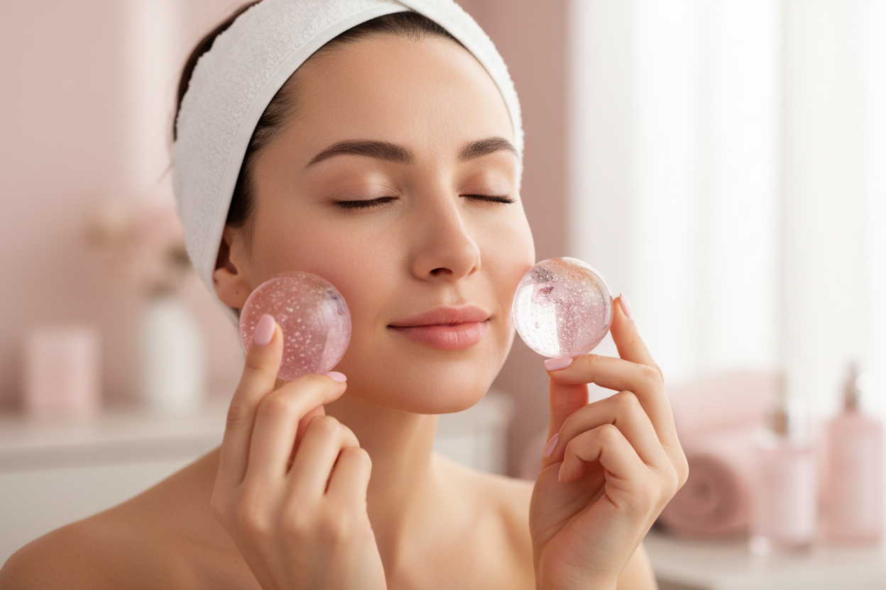 Ice Globes for Facials - Cooling Facial Massage Balls