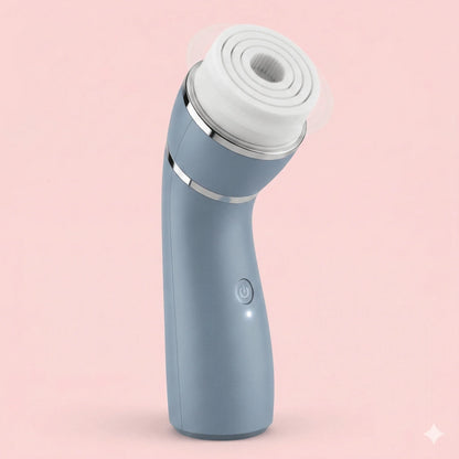 5-in-1 Electric Facial Cleansing Brush - Deep Pore Cleansing & Exfoliating Device