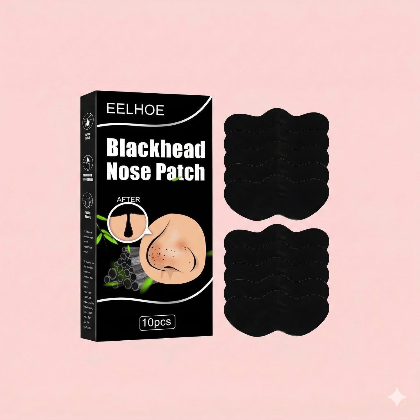 Blackhead Remover Nose Strips - 10 Pack Deep Pore Cleansing Patches