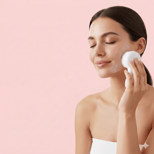 5-in-1 Electric Facial Cleansing Brush - Deep Pore Cleansing & Exfoliating Device
