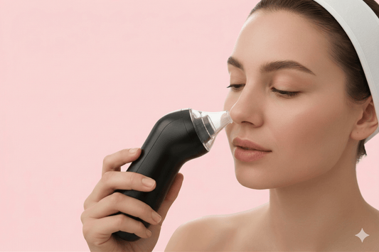 Electric Blackhead Remover Vacuum - USB Rechargeable Pore Cleaner