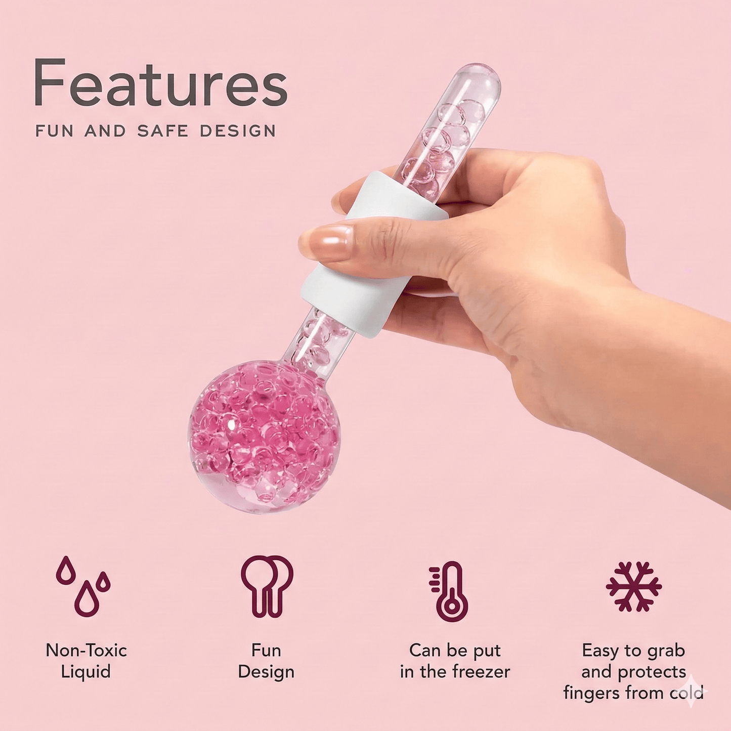 Ice Globes for Facials - Cooling Facial Massage Balls