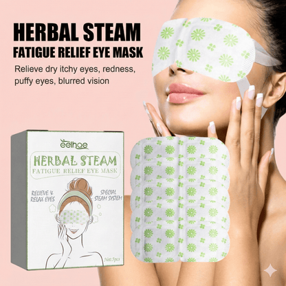 Self-Heating Steam Eye Mask - 5 Pack for Tired Eyes & Dark Circles