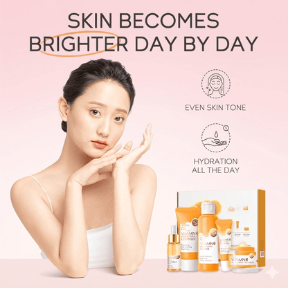Vitamin C Brightening 5-Piece Skincare Set