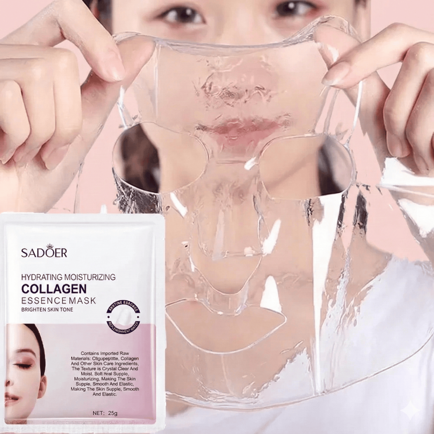 Collagen Anti-Wrinkle Facial Mask - 10 Pack Korean Skincare