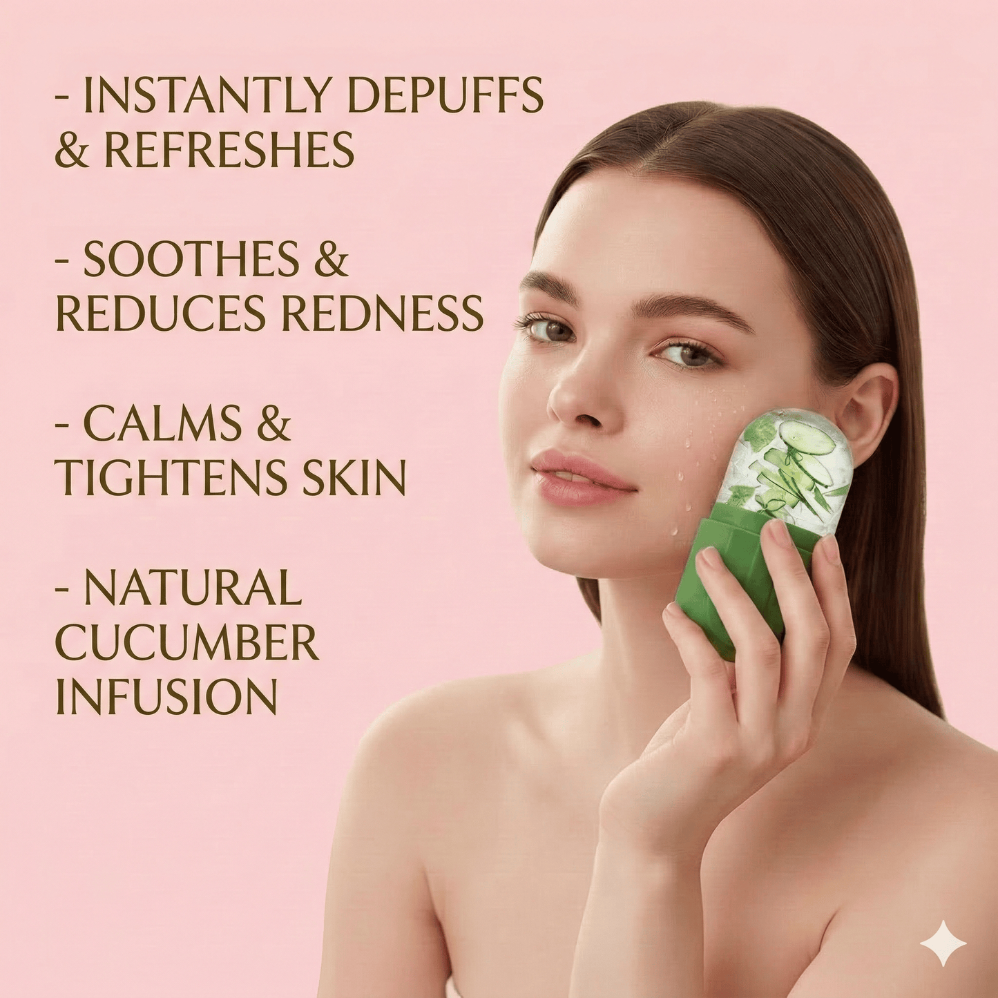 Ice Facial Roller - Face & Neck Massager